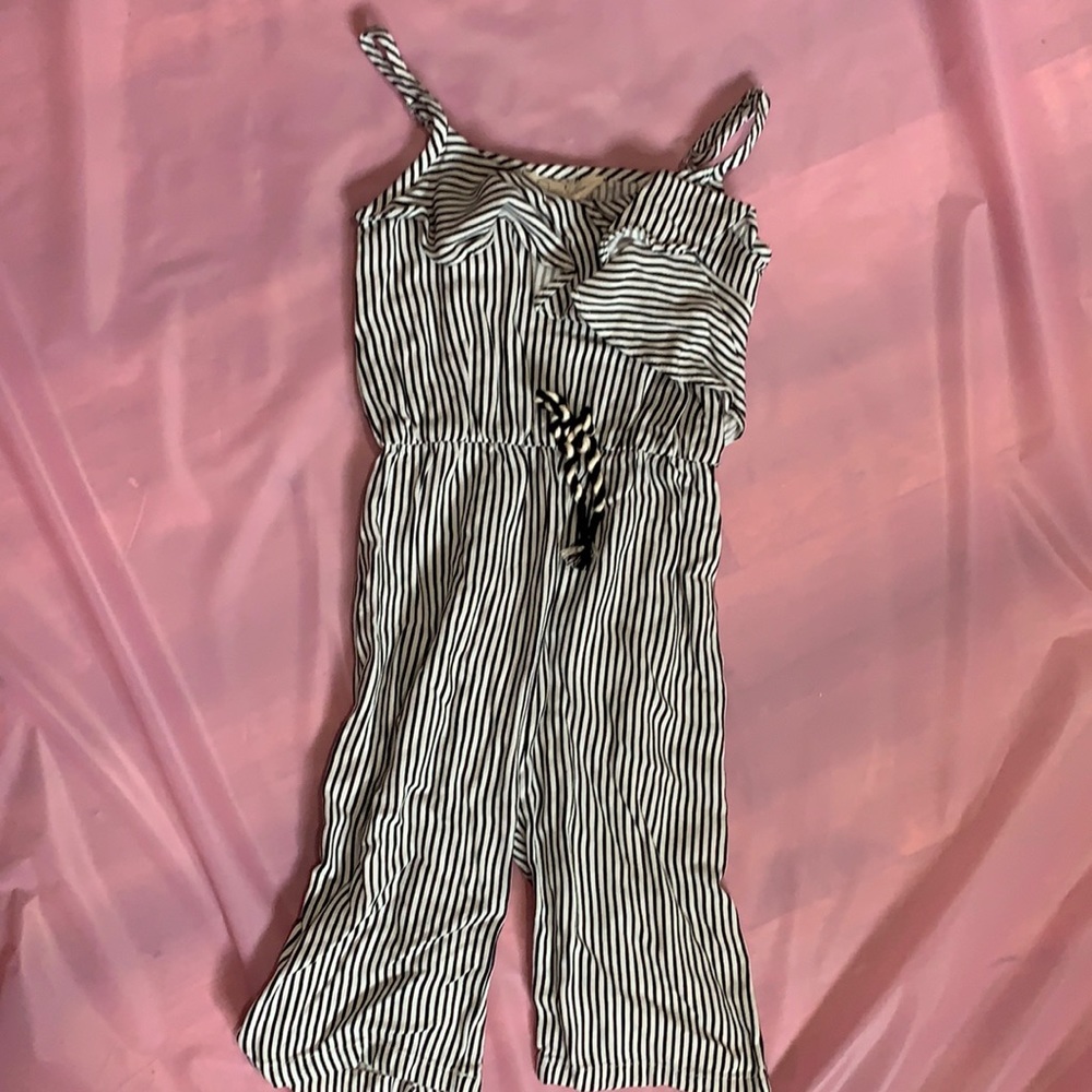 Baby girl tank top romper